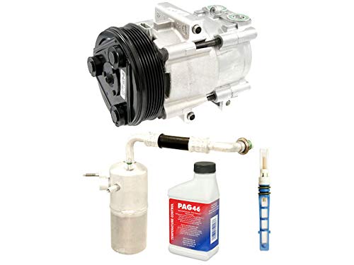 Ford F150 A/C Compressor Kit 2002-2003 - Complete Replacement Set with Compressor, Accumulator, Orifice Tube, Oil & O-Rings - Perfect for AC System Repair & Maintenance