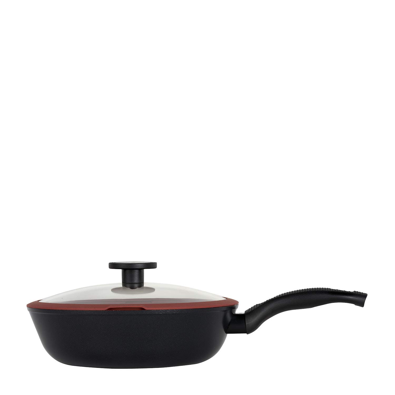 Classe Italy Tuscany Linea 28cm Non-Stick Wok - 5-Layer Natural Coating, PFOA & PTFE Free, Induction & Gas Stove Compatible - Perfect for Stir-Frying, Sautéing & Asian Cooking