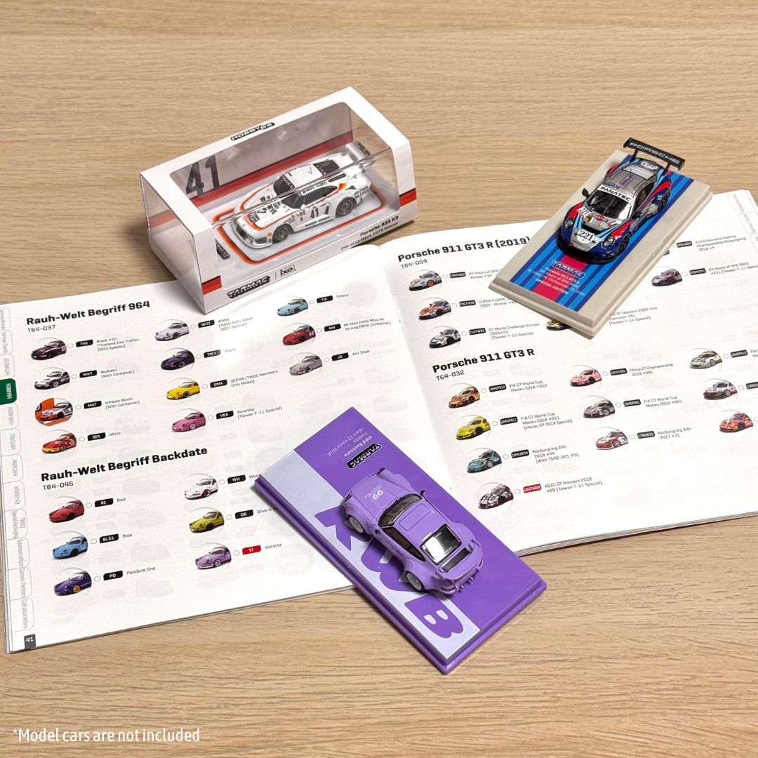 Tarmac Works 2025 Collector's Guide - Premium Diecast Car Models for Enthusiasts - Perfect for Display, Gifts & Racing Collections