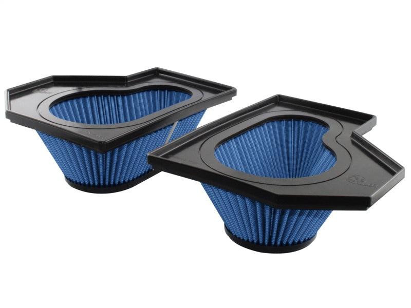 aFe MagnumFLOW High Performance Air Filter for BMW M5/M6 2006-2011 V10 5.0L Engine - OER P5R A/F P5R (1 Pair) - Improves Horsepower & Acceleration for Racing & Street Driving