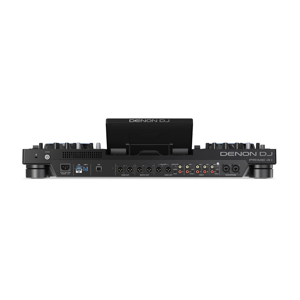 Denon DJ Prime 4+ Standalone DJ Controller with 4-Channel Mixer & 10.1