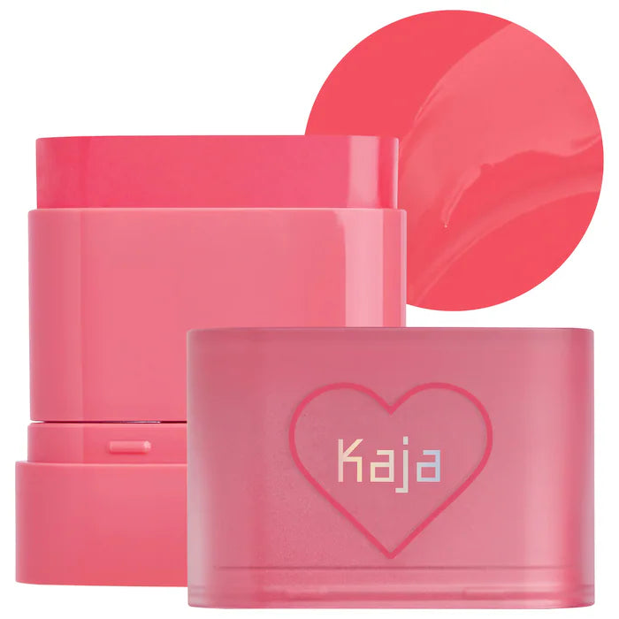 Kaja Dewy Bar Lip & Cheek Balm - Natural Blush & Tint for Lips & Cheeks | Vegan, Cruelty-Free Makeup | Perfect for Everyday Glow & On-The-Go Touch Ups