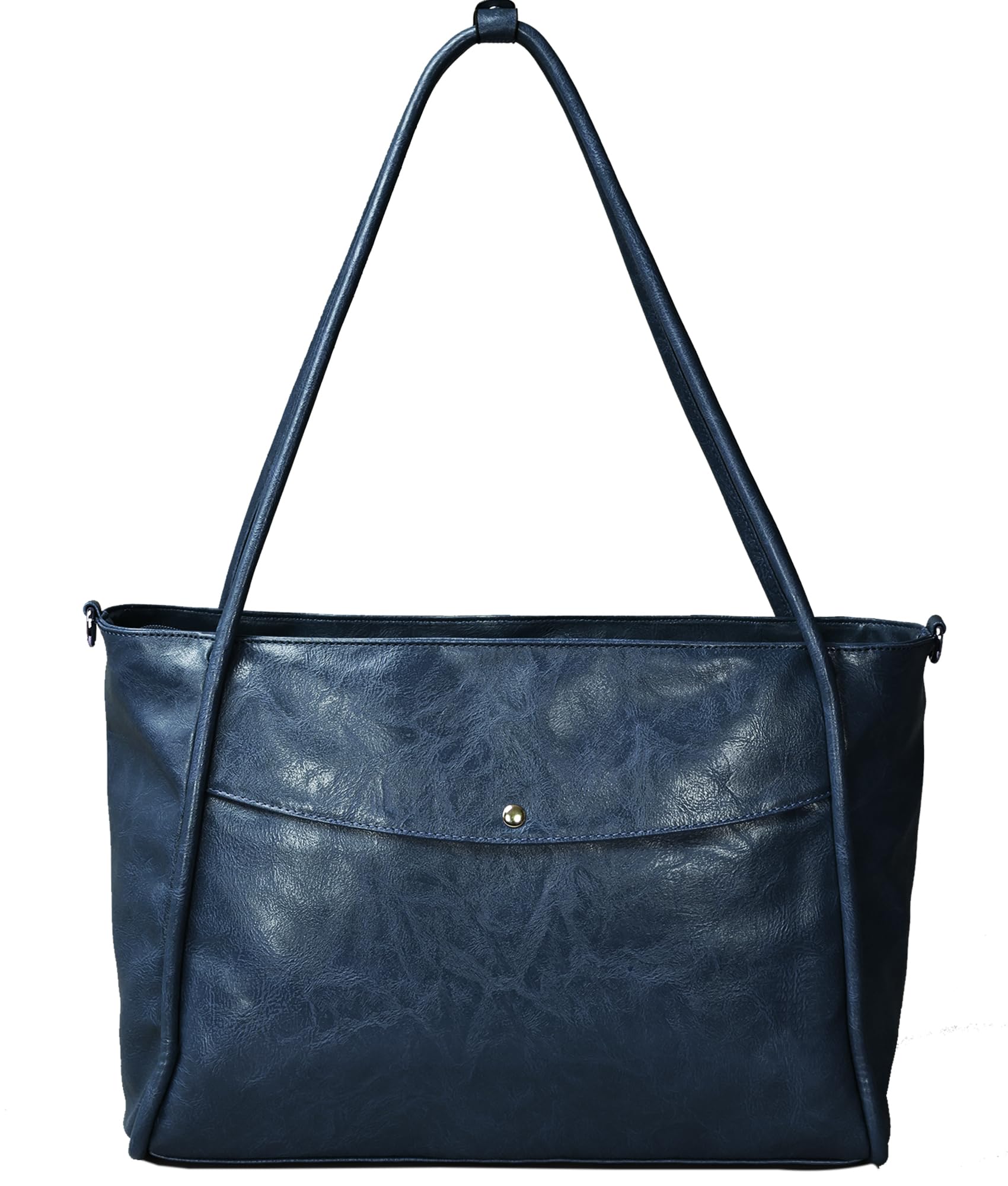 Stylish Large Vegan Leather Tote Bag for Women - Spacious Work & Weekender Bag with Secure Zipper - Perfect for Travel, Office & Daily Use