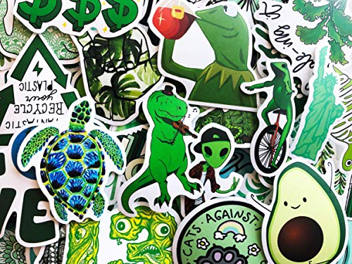 Watercolor Green Animals