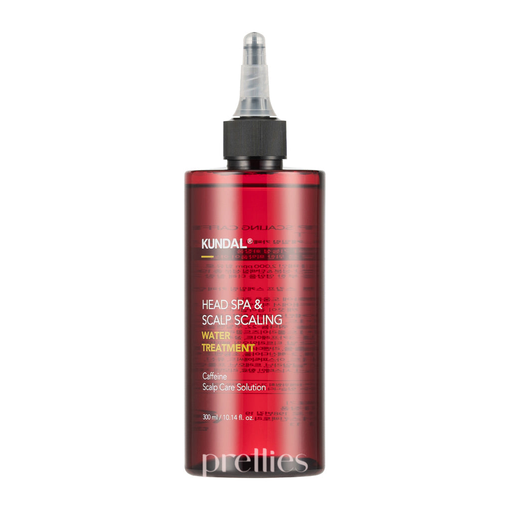KUNDAL Caffeine Water Treatment 300ml - Herb Mint Flavor for Hair Growth & Scalp Care | Perfect for Daily Hair Wash & Styling Routine