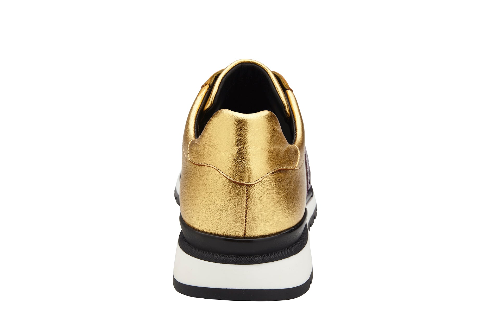 Belvedere Blake Genuine Ostrich Leather & Italian Calfskin Sneakers - Purple/Gold (Style 33629) | Luxury Comfortable Casual Shoes for Men, Perfect for Business Casual & Weekend Outings