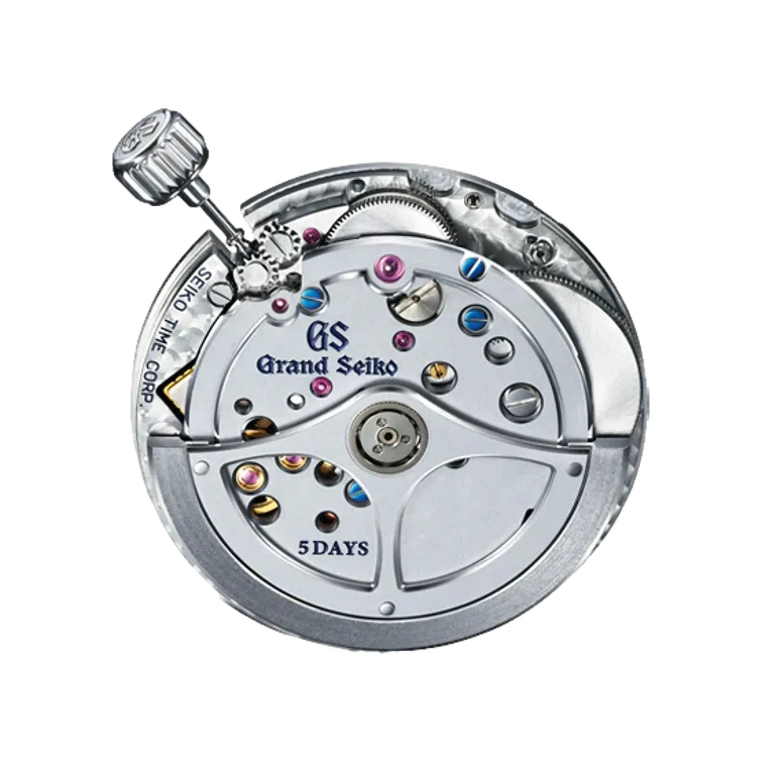 SLGA023 Ushio Evolution 9 Spring Drive 5-Day Power Reserve 43.8mm Blue Dial Stainless Steel Bracelet Watch - Perfect for Diving, Business & Luxury Occasions