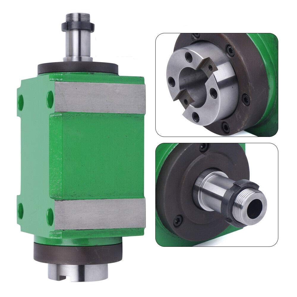 BT30 Spindle Unit Power Head 1.5kW (2HP) 6000 RPM for CNC Engraving, Cutting, Milling, Drilling & Boring Machines - Perfect for Metalworking, Woodworking & Industrial Lathe Tools