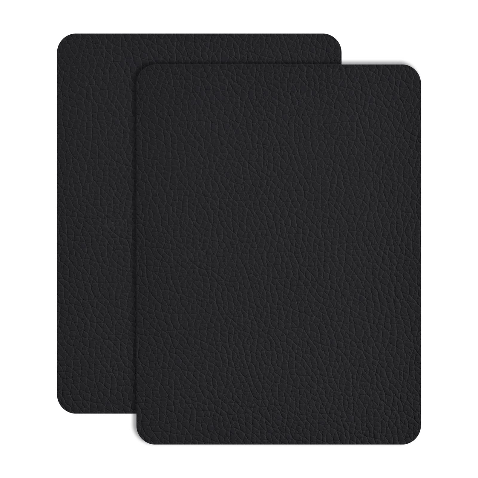 8x12 Inch Leather Repair Patch Tape - 2 Pack Strong Self-Adhesive Furniture Repair Kit for Sofas, Couches, Car Seats & Bags | Scratch Protection & First Aid Leather Fixing Solution (Black) | Perfect for Home, Office & Vehicle Interior Maintenance