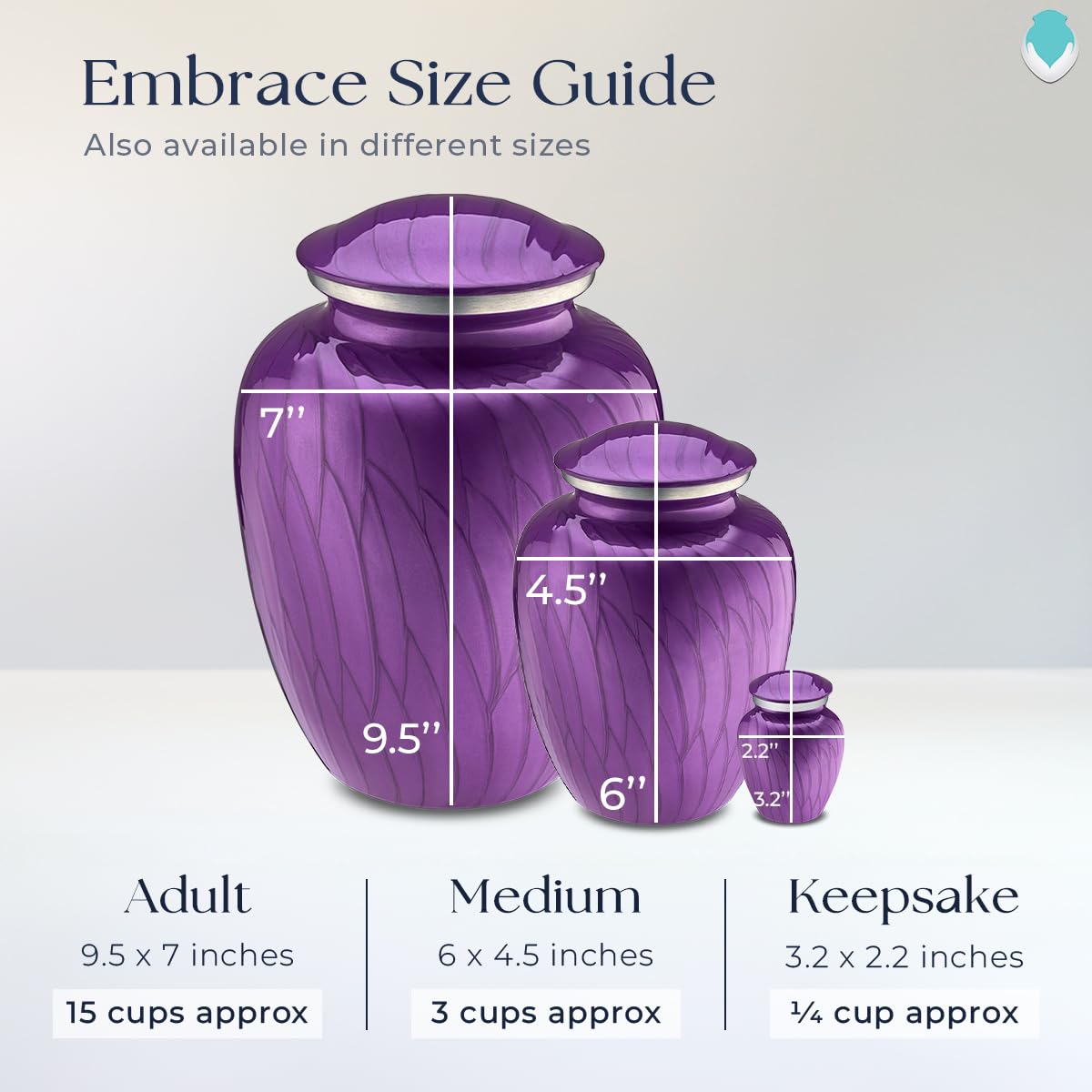 Personalized Golf Cremation Urns for Adults - Large Pearl Purple Funeral Urn for Men & Women with Double-Side Engraving (Holds 200 lbs) | Memorial Keepsake for Golf Lovers, Perfect for Home Display or Cemetery Placement