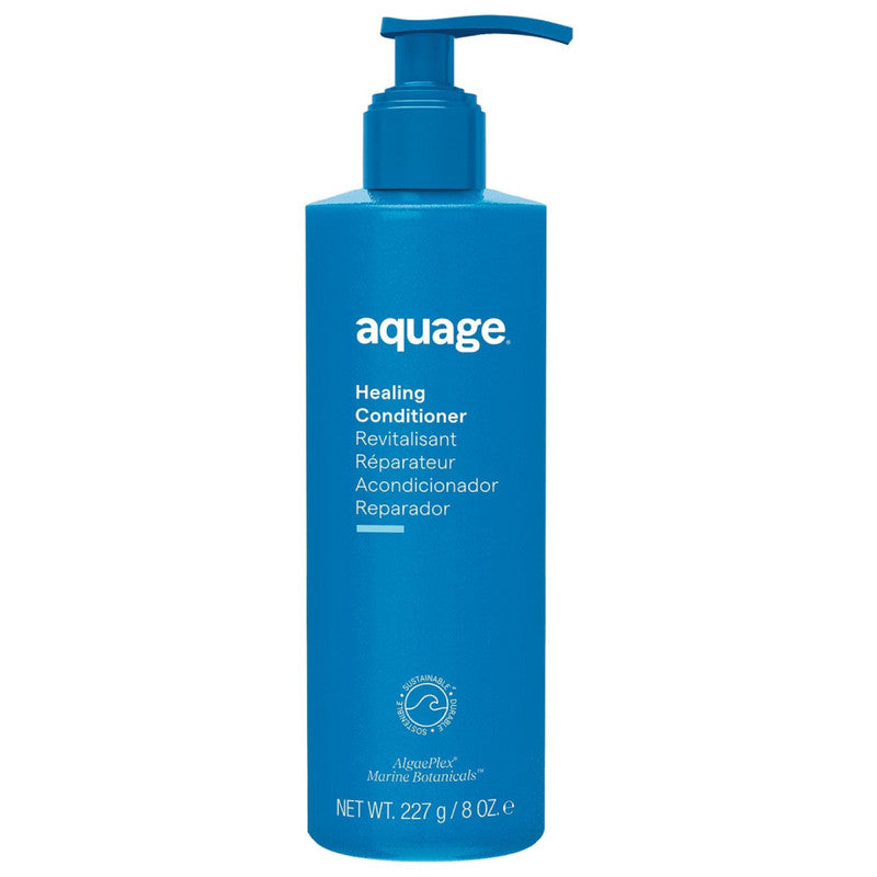 Aquage Healing Conditioner - Repairing & Hydrating Hair Treatment for Damaged Hair - Salon Quality Hair Care for Dry, Frizzy & Color-Treated Hair - Use After Shampoo for Soft, Shiny & Healthy Hair