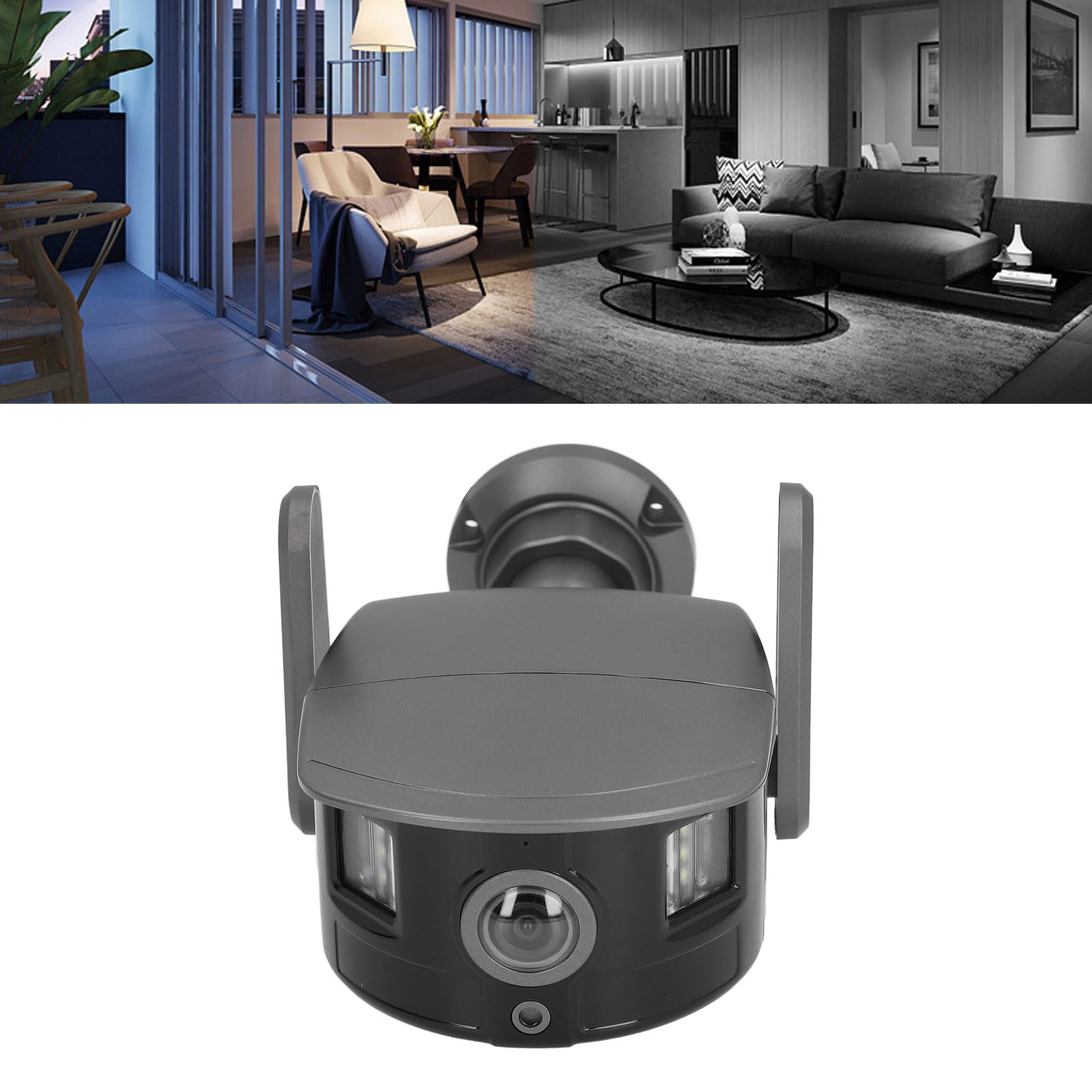 Tangxi 3MP Outdoor Security Camera - 1080P HD WiFi Smart Home Surveillance with 360° Fisheye Lens, AI Motion Detection & Night Vision - Ideal for Home, Office, and Business Security Monitoring