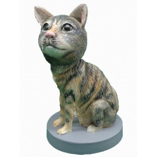 Custom Cute Cat Bobblehead - Personalized Pet Figurine Gift for Cat Lovers | Perfect for Desk Decor, Birthday Presents & Home Office Accessories