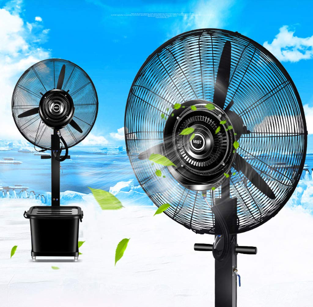 Heavy Duty Industrial Stand Fan - High Velocity Oscillating for Workshops & Factories