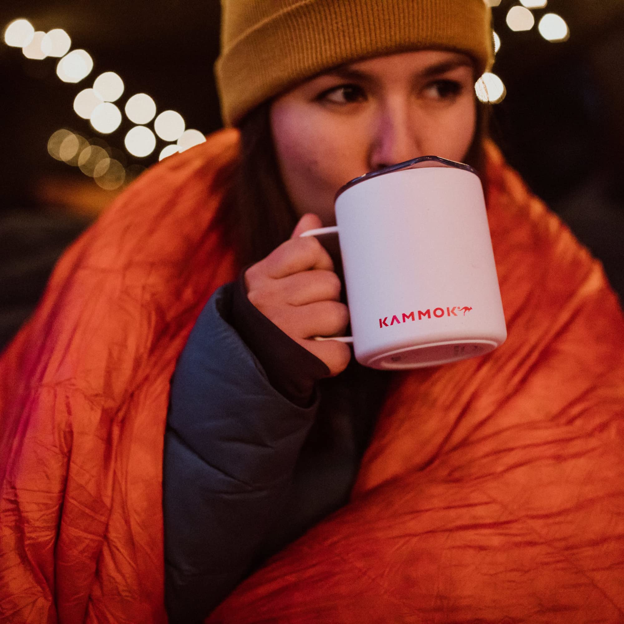 KAMMOK Field Blanket - Premium Microfleece Camping Blanket, Water Resistant & Durable for Indoor/Outdoor Use (84