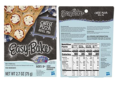 Easy Bake Ultimate Oven Baking Star Edition Kit - 13.8 Oz Refill Mixes (Pizza, Whoopie Pies, Red Velvet & Strawberry Cakes) with Mini Whisk, Chef Hat & Apron - Perfect for Kids Baking Parties & STEM Learning Activities
