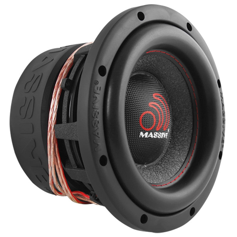 HIPPO84V2 8-Inch 500 Watts RMS Dual 4 Ohm Car Subwoofer - Powerful Bass for Car Audio & Home Theater Systems