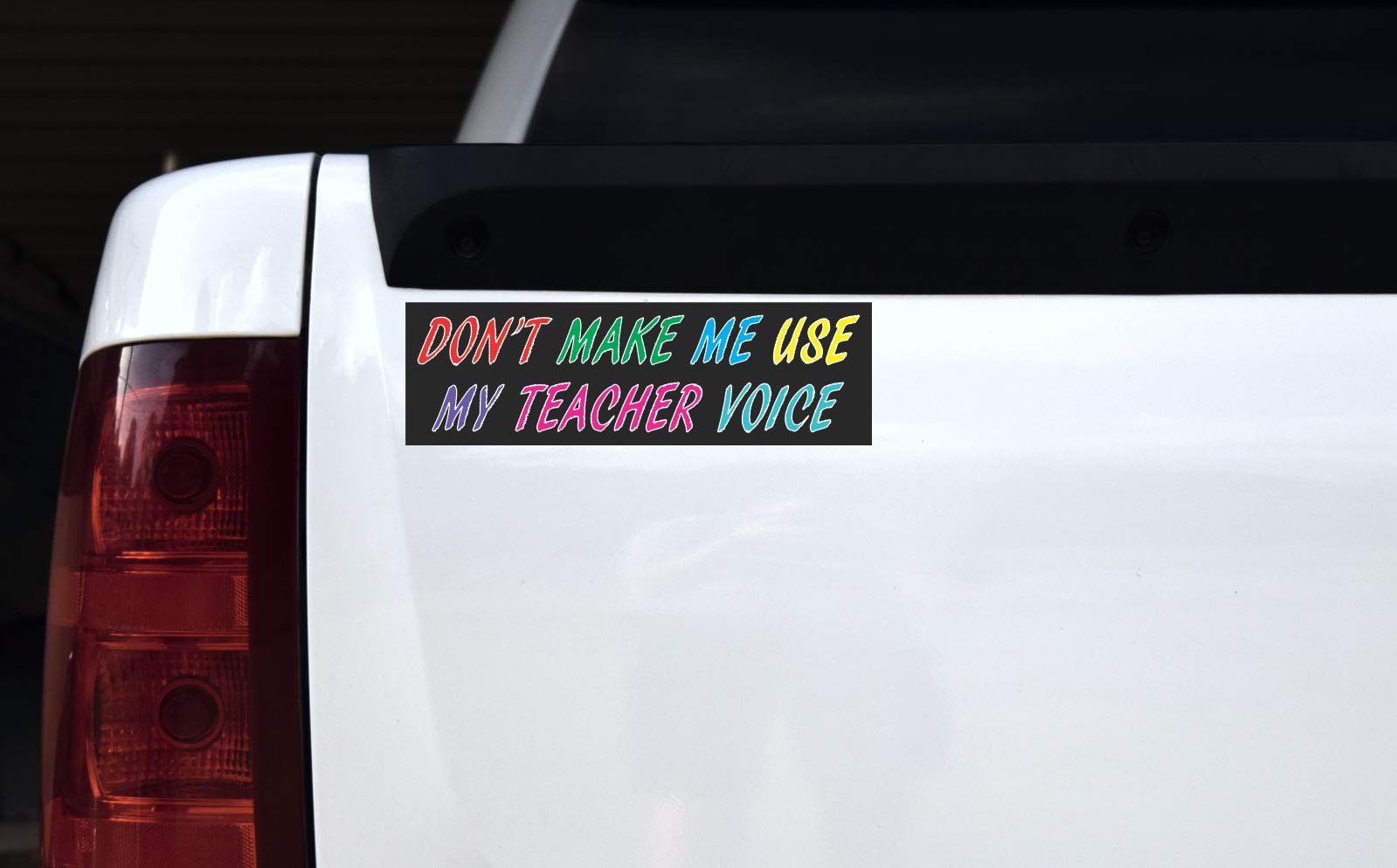 StickerTalk Teacher Voice Magnet - 10x3 Inch Classroom Decoration, Whiteboard Accessory for Teachers, School Supplies & Motivational Decor
