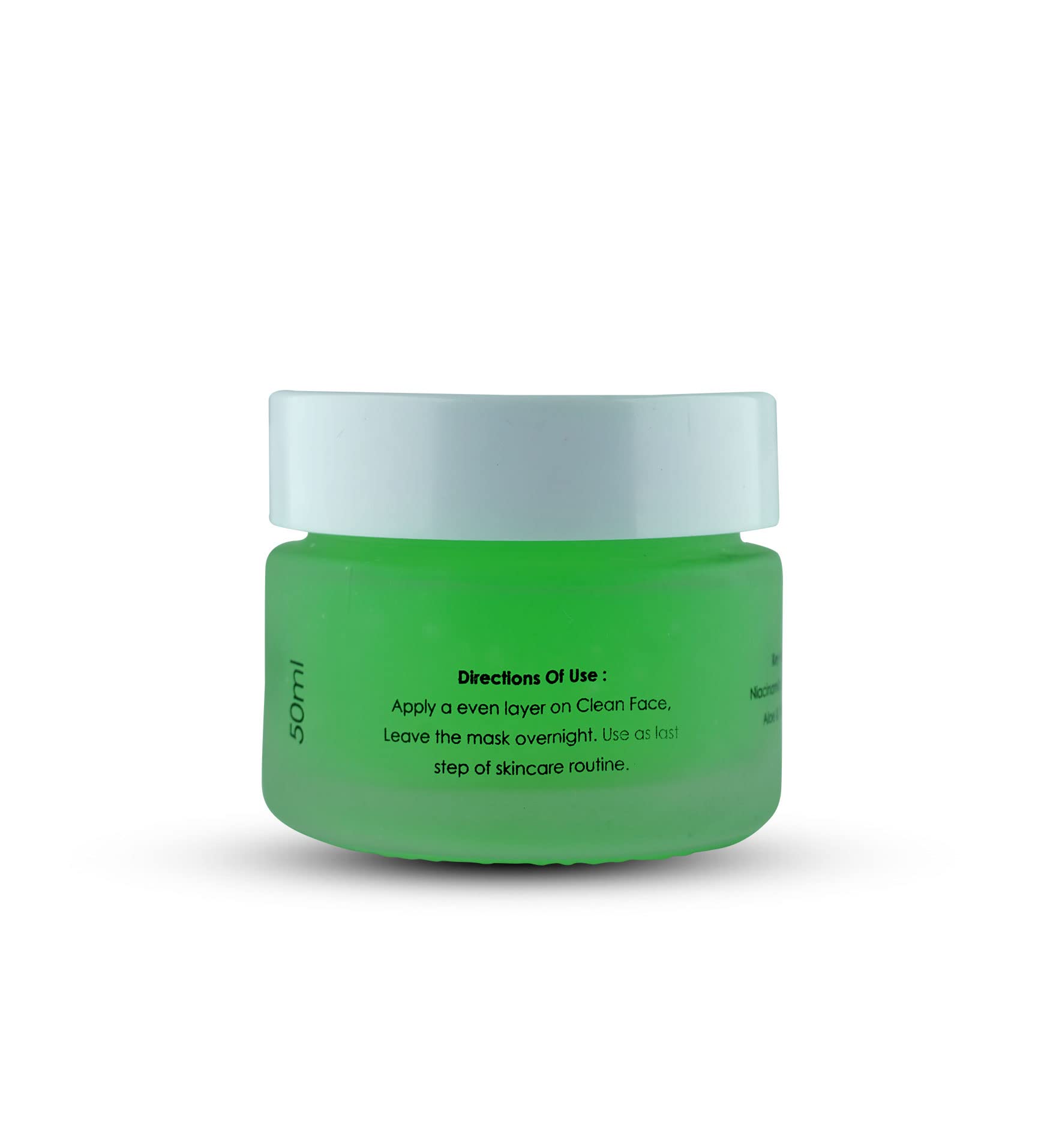 Ellixee Anti Acne Green Tea Sleeping Mask for Oily & Acne-Prone Skin - Overnight Face Mask for Clear Complexion | Perfect for Nighttime Skincare Routine & Post-Workout Recovery