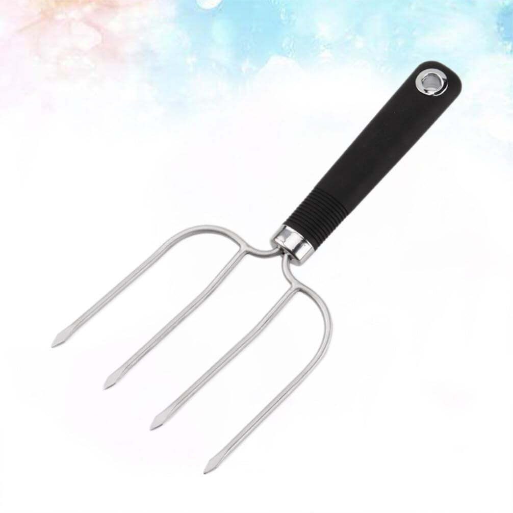 Stainless Steel Turkey Lifter Forks - 2PCS Heavy Duty Poultry Chicken Carving Forks for BBQ, Roasting, Thanksgiving & Holiday Cooking | Perfect for Grilling, Serving & Carving Meats
