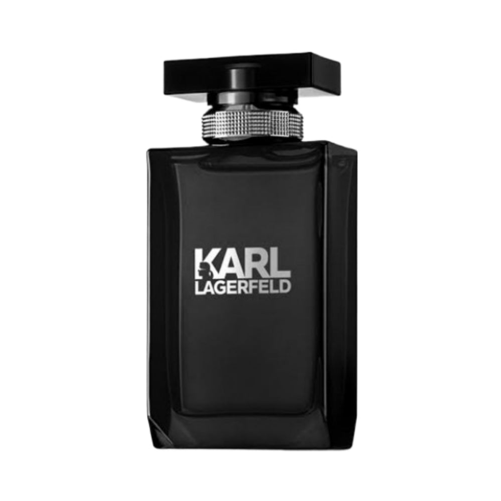 Karl Lagerfeld Eau de Toilette Spray for Men - 3.4 oz / 100ml Fresh Fragrance - Day & Night Wear, Office & Date Cologne