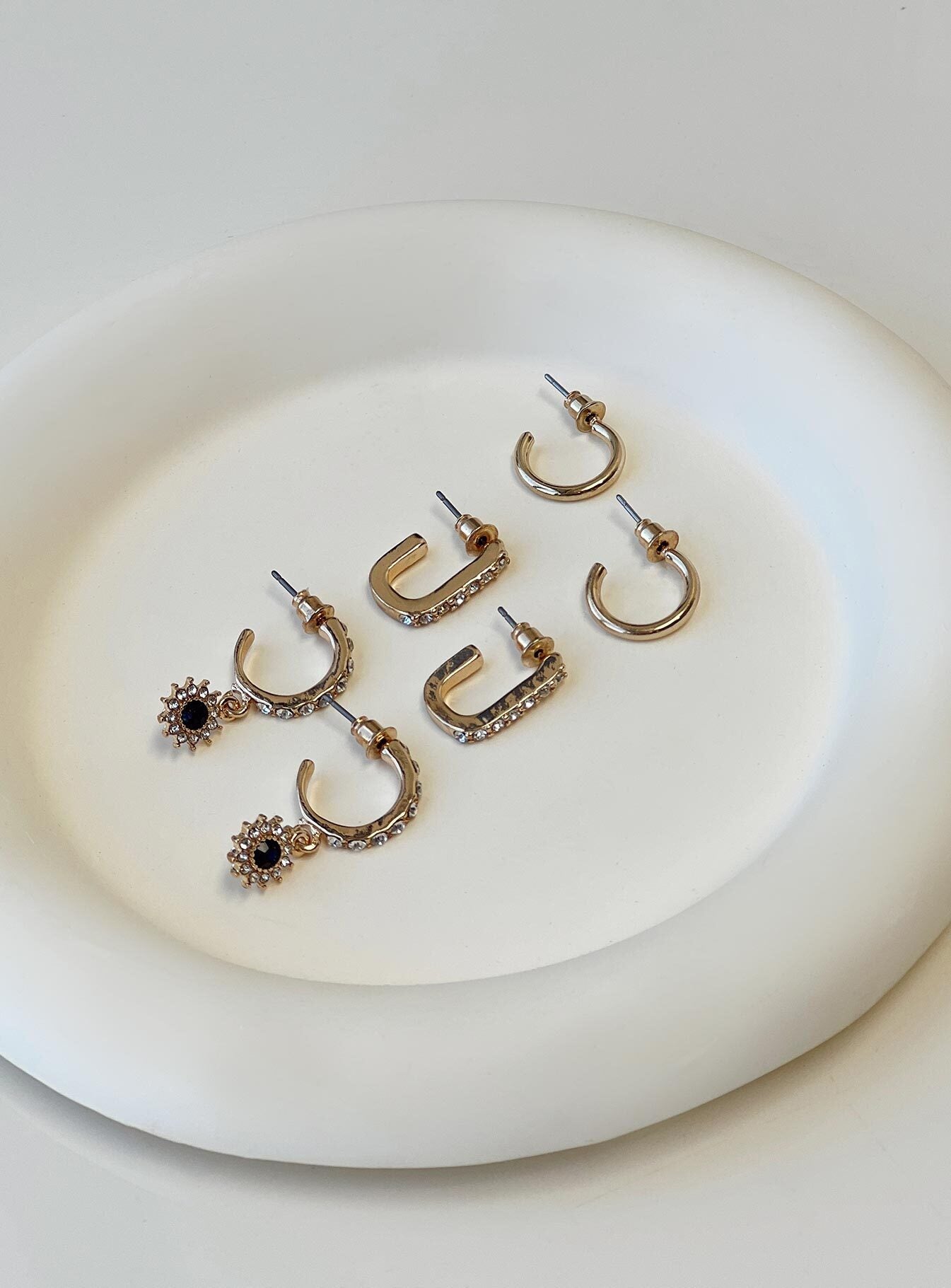 Altea Gold Earrings Set - Elegant & Stylish Jewelry for Women - Perfect for Parties, Weddings & Everyday Wear
