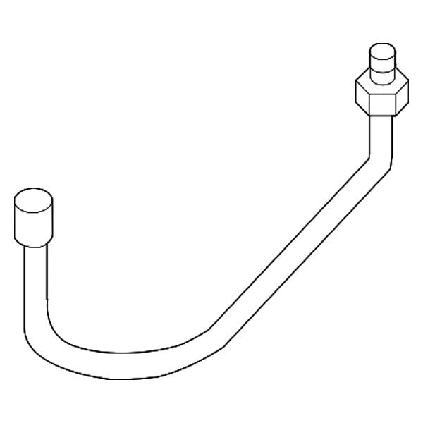 Mopar 52028732AC Oil Cooler Tube - High Performance Engine Cooling Part for Dodge, Jeep, Chrysler Vehicles - Perfect for Off-Roading & Towing Applications