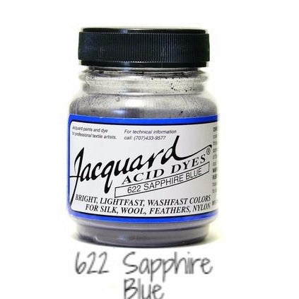 Premium Jacquard Acid Dyes - 1/2 oz (14g) Vibrant Fabric Dye for Silk, Wool & Nylon - Professional Textile Coloring for DIY, Tie-Dye & Fiber Arts Projects