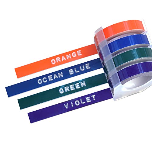 Orange, Ocean Blue, Green, Purple