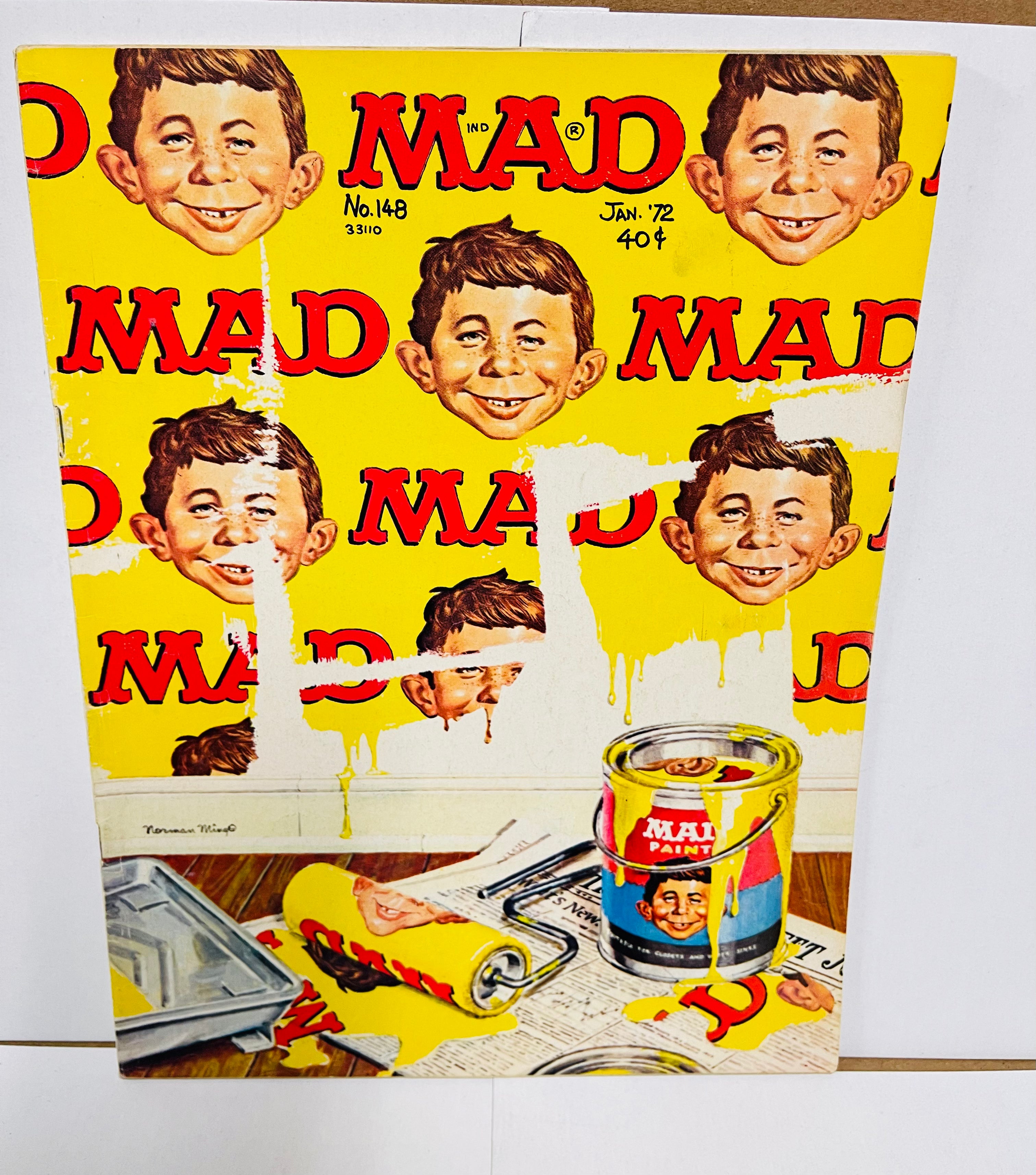 Mad Magazine #148 VF Condition 1972 - Vintage Collectible Comic Book for Fans & Collectors | Perfect for Display, Gifts & Nostalgic Reading