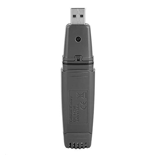 UT330C USB Temperature Data Logger - Digital Thermometer & Hygrometer for Refrigerator Monitoring (-40~80℃, RH) | Perfect for Food Storage, Pharmaceutical Cold Chain & Laboratory Use