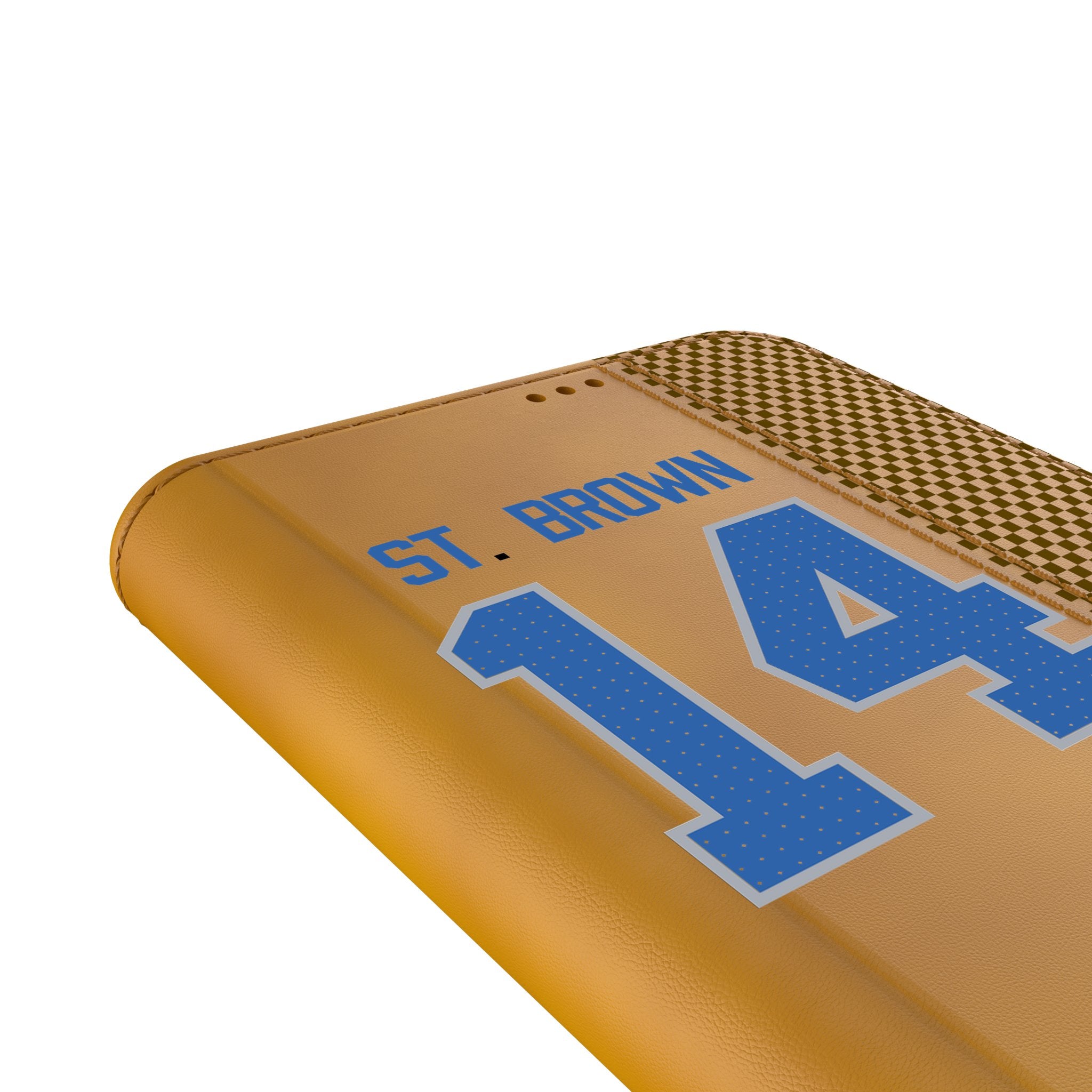 Amon Ra St. Brown Detroit Lions 14 Game Tactic Folio Phone Case for Samsung Galaxy - Perfect for Football Fans & Game Day Support