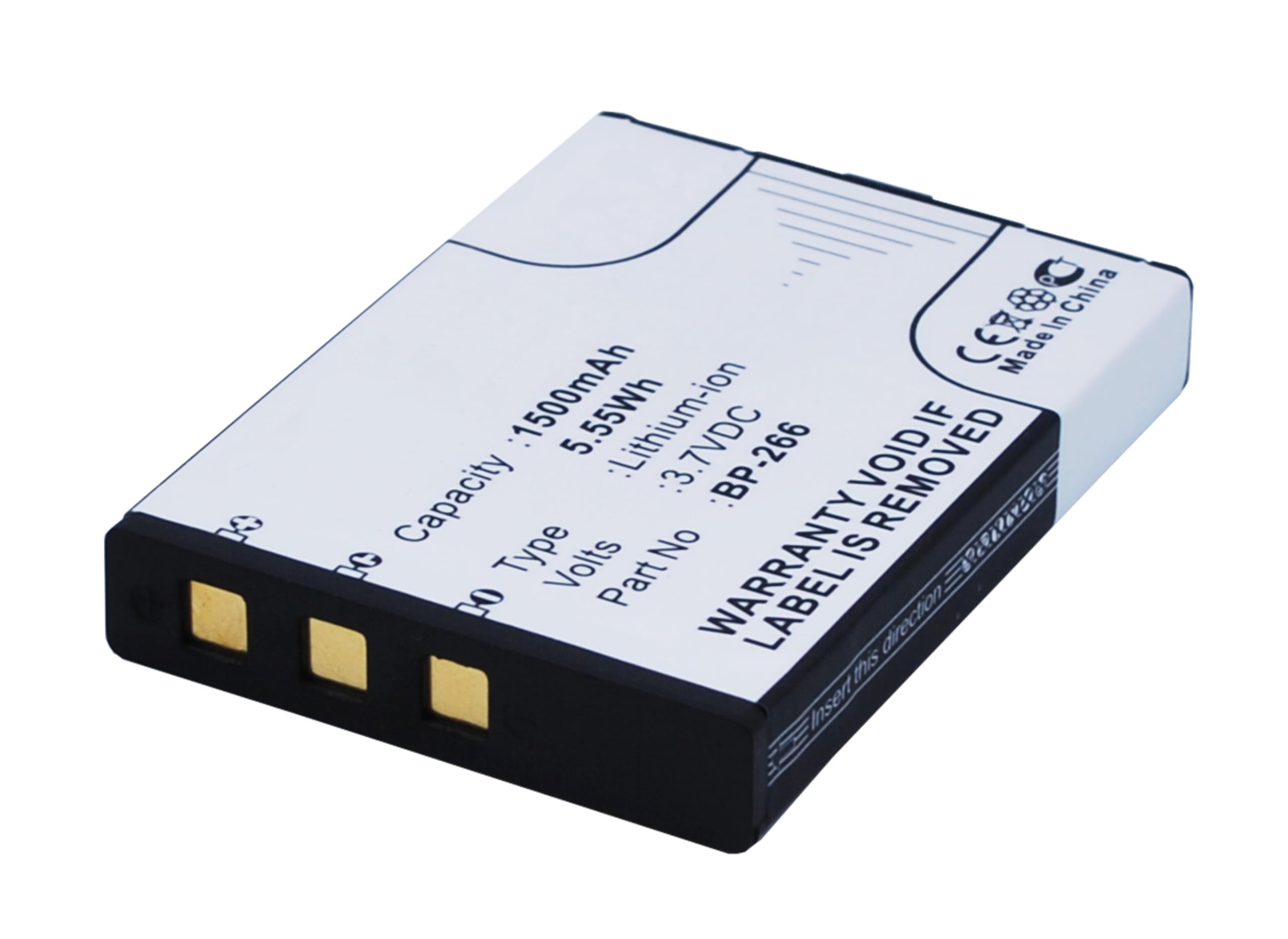 Synergy Digital 2-Way Radio Battery for Icom BP-266 - 1500mAh Li-ion Replacement Battery (3.7V) - Perfect for Walkie Talkies, Outdoor Adventures, Security & Emergency Communication