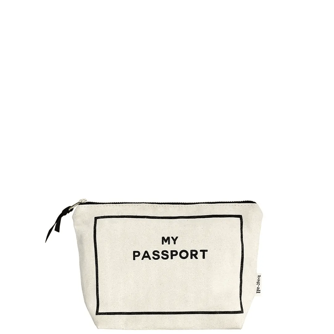 Premium RFID Blocking Passport Holder for Women & Men - Slim Travel Wallet with Zipper - Cream | Ideal for Airports, Vacations & International Trips
