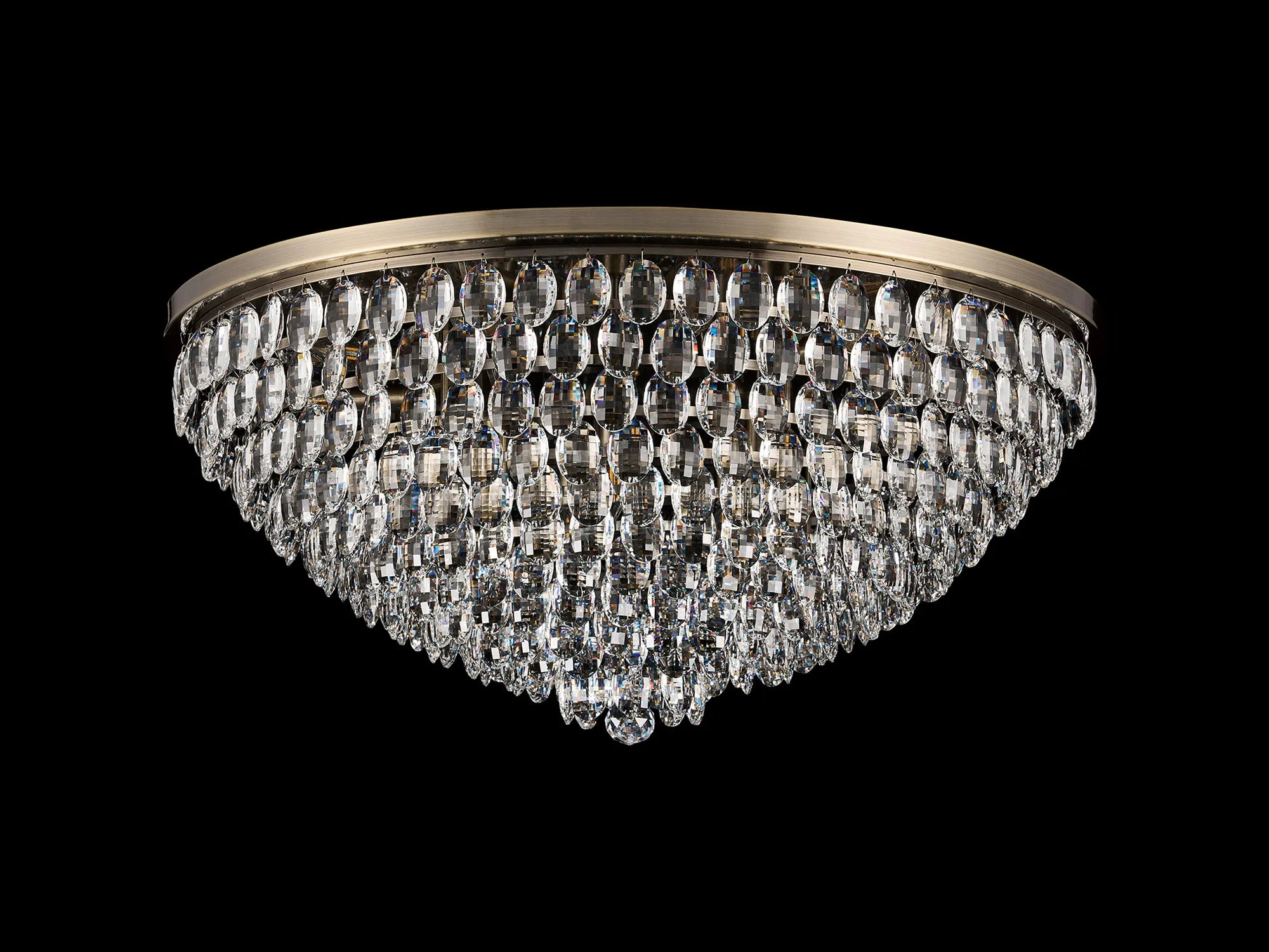 Consten Flush Ceiling Light Fixture with E14 Socket - Perfect for Bedroom, Hallway & Small Space Lighting