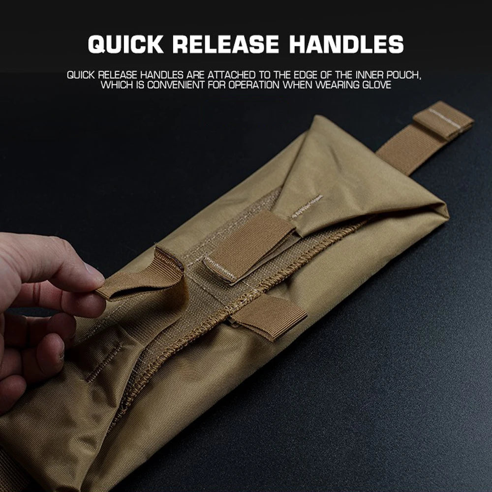 Tactical IFAK Roll Up EMT Waist Pouch - First Aid Kit for Emergency Medical Response, Outdoor Survival & Military Use