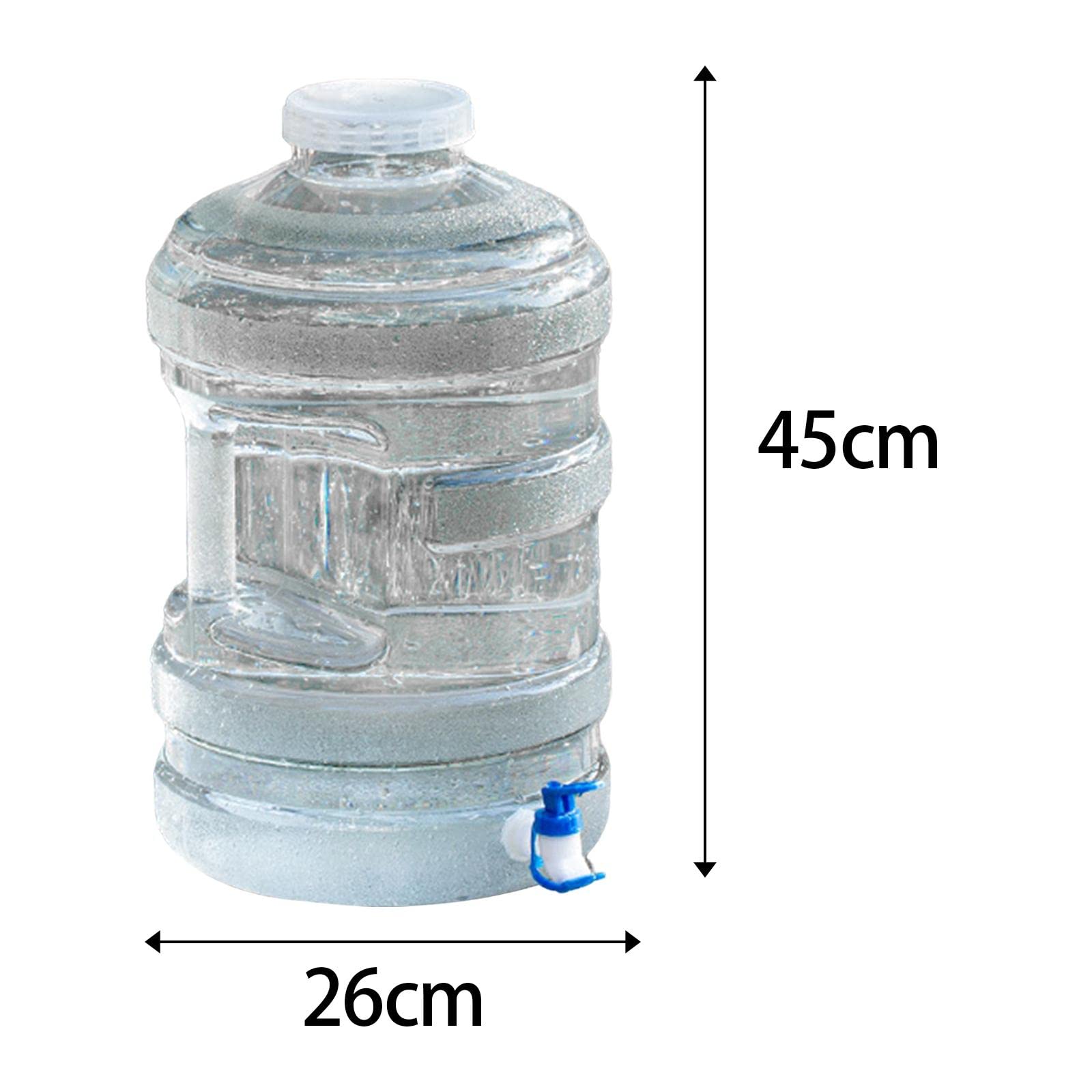 THE STYLE SUTRA® 5 Gallon (18.9L) Portable Water Storage Container with Faucet & Lid - Emergency Water Supply for Home, Car, Camping, Fishing & Outdoor Activities - BPA-Free & Durable Design