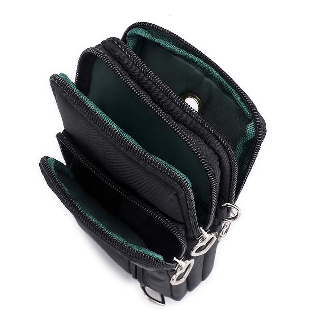 Women's Small Crossbody Wallet Phone Bag - Mini Purse with Shoulder Strap for iPhone & Cards - Perfect for Travel, Shopping & Everyday Use