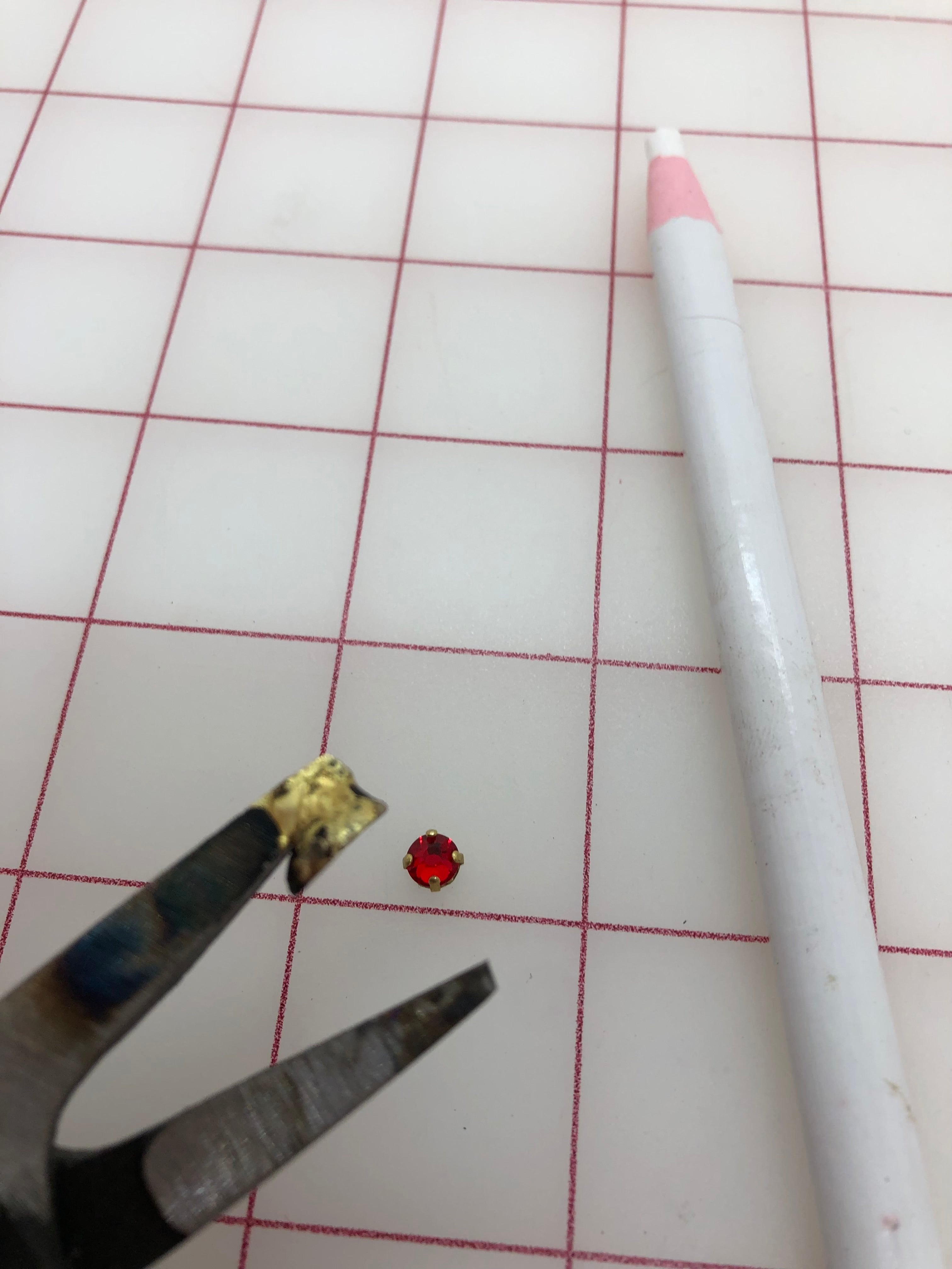 Rose Montee Setting Tool for 20SS Settings - Jewelry Making Supplies - Perfect for Stone Setting, Beading & Crafting Projects (In Stock)