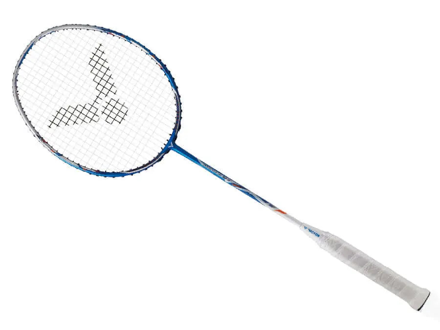 Victor JetSpeed S12 II F (JS 12 II) Badminton Racket - Lightweight Carbon Fiber Shuttlecock Racquet for Professional & Recreational Players - Perfect for Tournaments & Casual Play