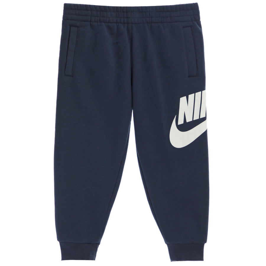 Nike Kids' Fleece Jogger Pants - Navy Blue Athletic Track Pants for Boys & Girls | Comfortable & Warm for Running, School, and Playtime