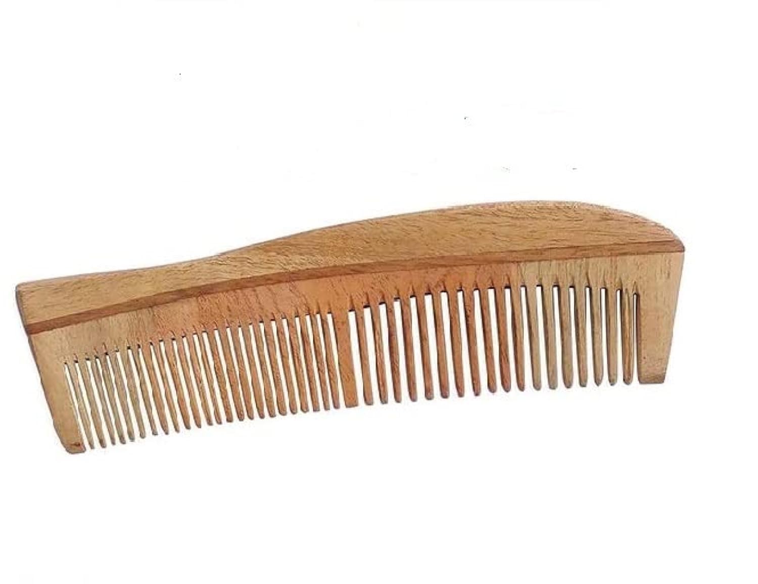 Premium Neem Wood Comb for Women & Men - Natural Hair Growth Stimulating Comb for Styling, Detangling & Scalp Massage - Ideal for Daily Hair Care, Travel & Gifting