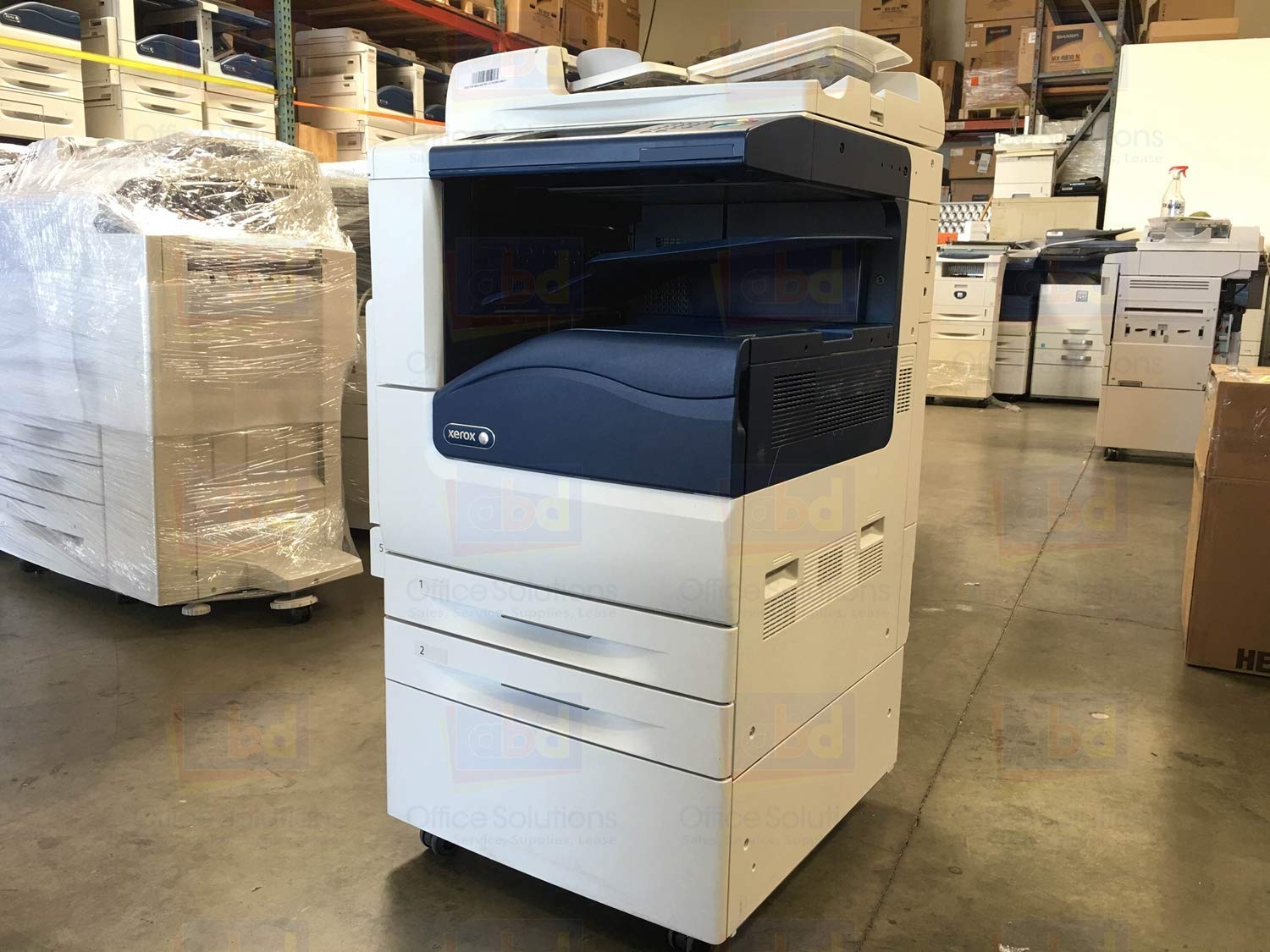 Renewed Xerox WorkCentre 5330 Black & White Multifunction Printer - Copy, Scan, Fax | Ideal for Home Office & Small Business
