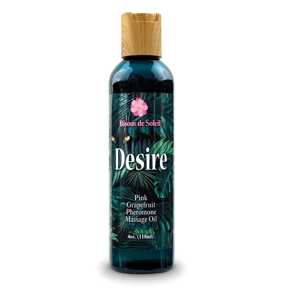 Desire Scented Pheromone Massage Oil for Couples - Romantic Arousal & Sensual Massage Lotion - Perfect for Date Nights & Intimate Moments