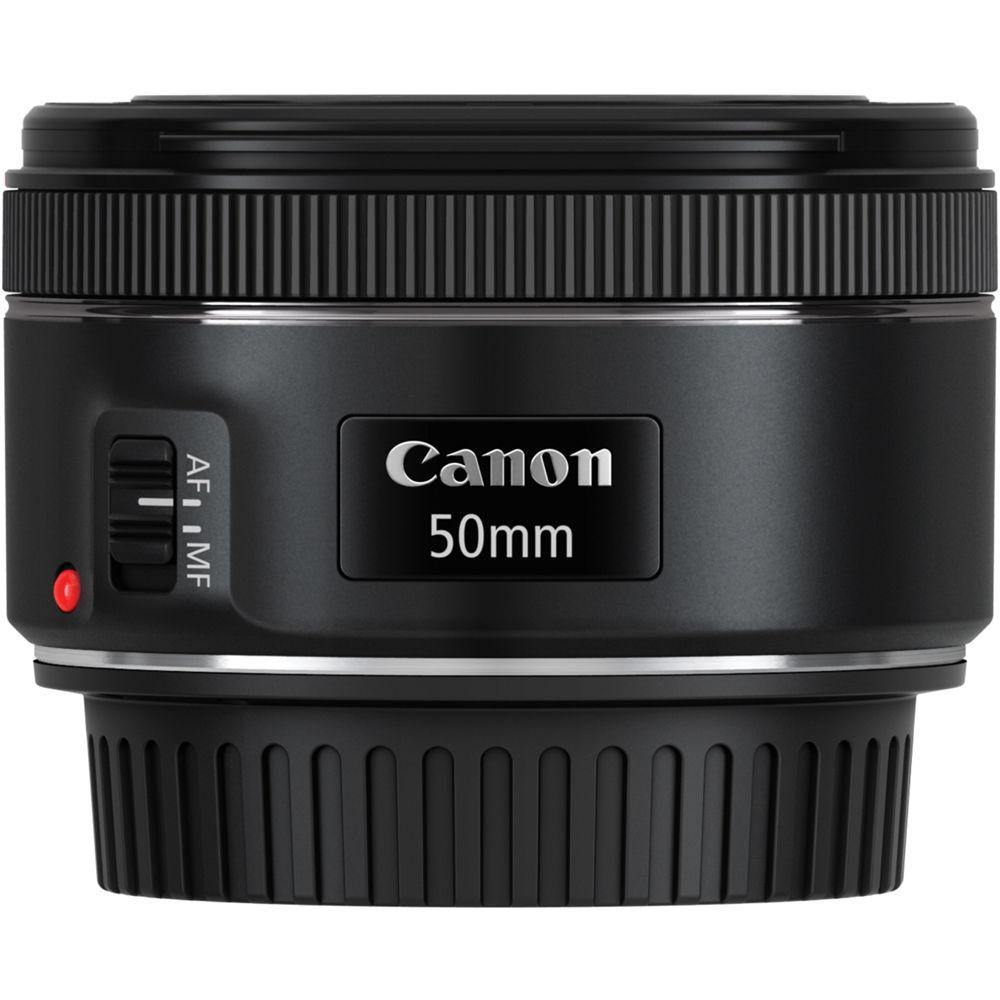 Canon EF 50mm f/1.8 STM Lens - Fast Prime Lens for Portrait & Low Light Photography - Perfect for DSLR Cameras, Vlogging & Creative Shooting