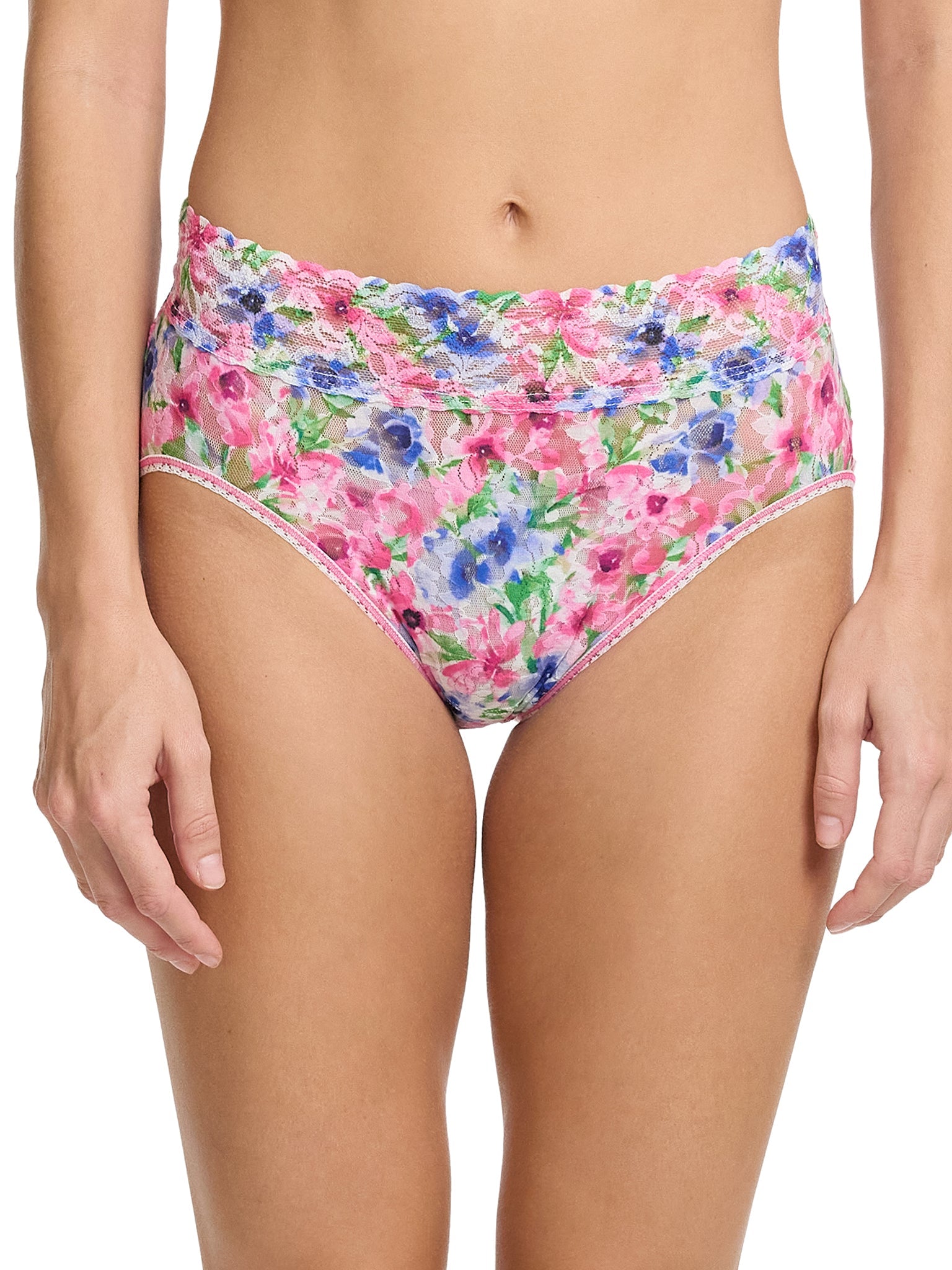 Printed Signature Lace® French Brief - Elegant Women's Underwear for Comfort & Style | Perfect for Everyday Wear, Special Occasions & Bridal Lingerie