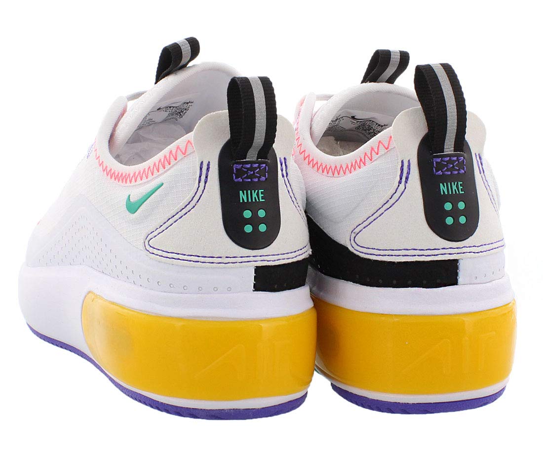 Nike Women's Air Max Dia Running Shoes - Size 7 White/Kinetic Green | Lightweight Cushioned Sneakers for Jogging, Gym Workouts & Everyday Wear