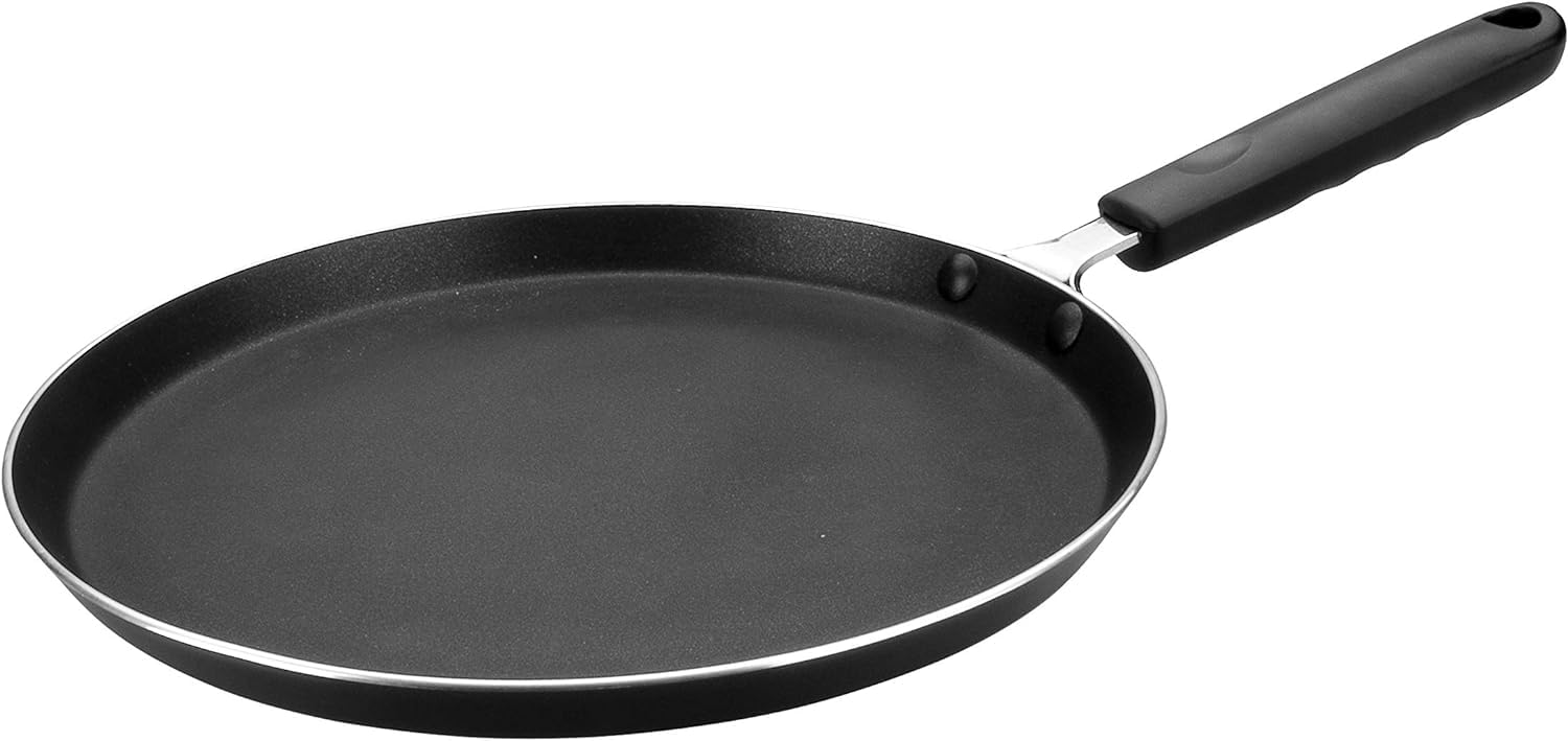 IBILI 9-Inch Nonstick Crepe Pan - Induction Compatible Griddle for Pancakes, Dosa, Roti, Tortilla & Eggs | PFOA-Free, Stay-Cool Handle | Made in Spain | Perfect for Breakfast, Brunch & Indian Cooking