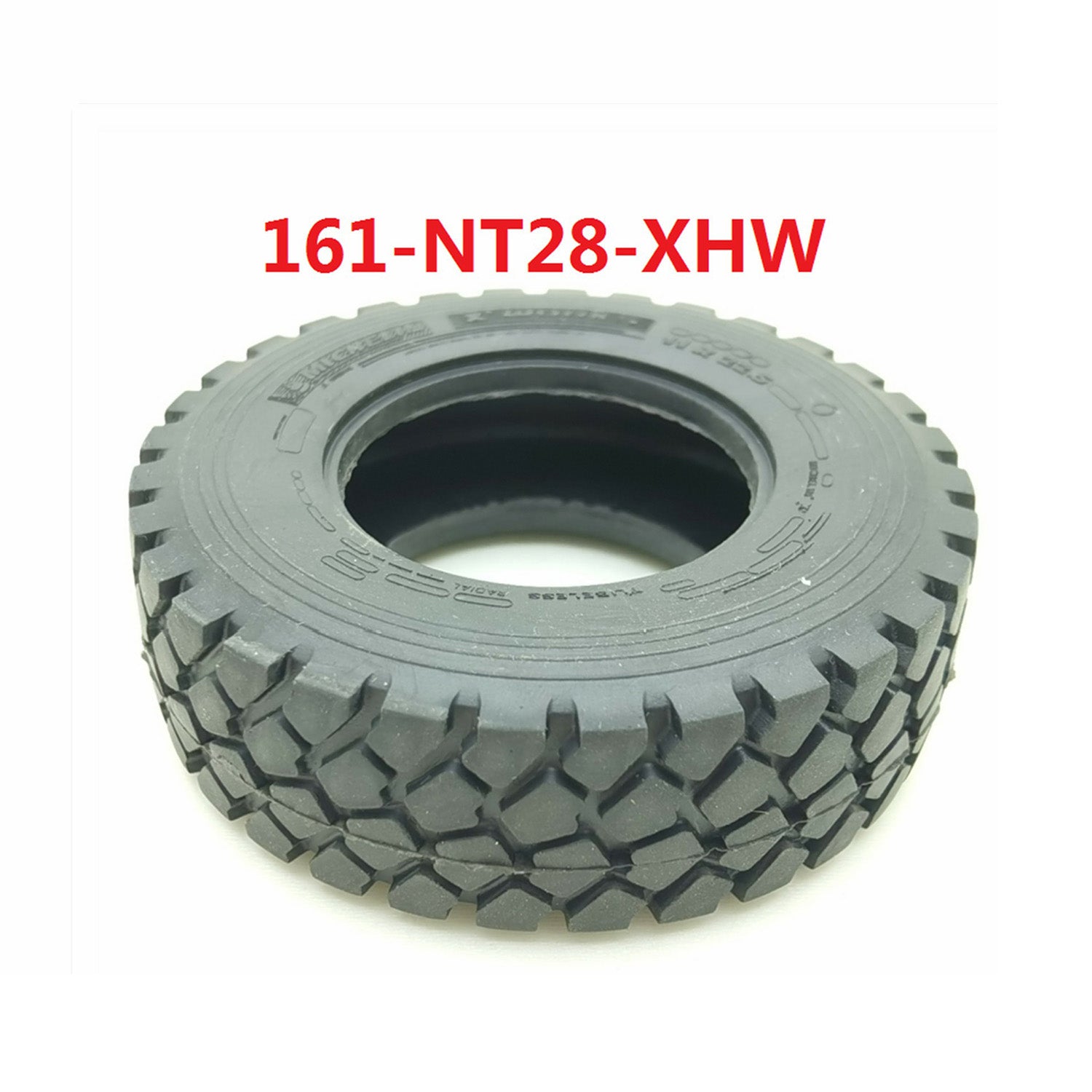 High-Quality Rubber Wheel Tires for 1/14 Scale RC Tractor Truck 770S & 56368 Models - 22/28MM 85MM - Perfect for DIY Tamiya Remote Control Car Parts & Off-Road RC Vehicle Upgrades