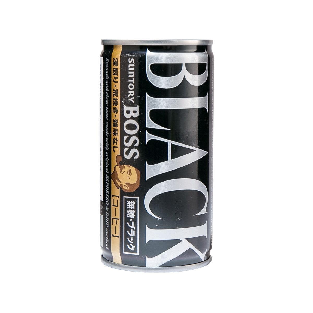BOSS Black Sugar-Free Coffee Can (6.53 oz) - Premium Low-Calorie Instant Coffee for Keto Diet & Weight Loss - Perfect for Office, Travel, and Home Brewing